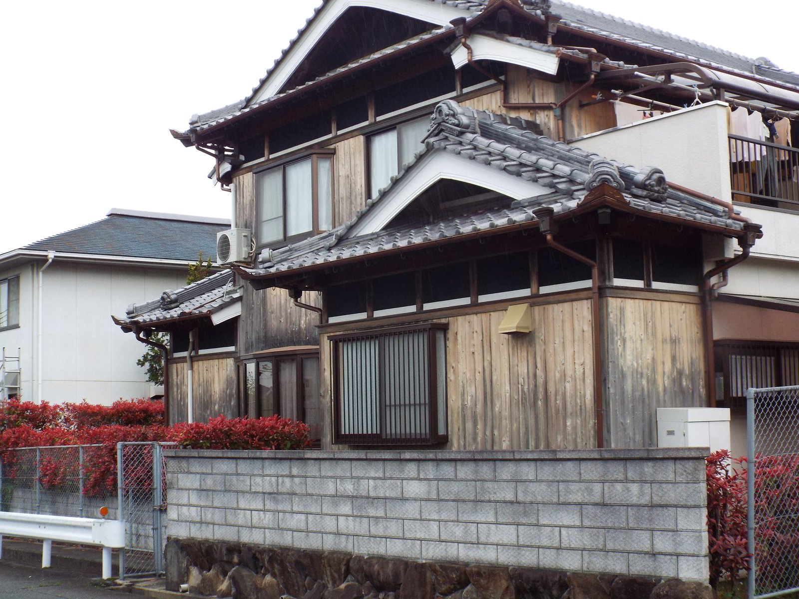 施工前の木造和風住宅